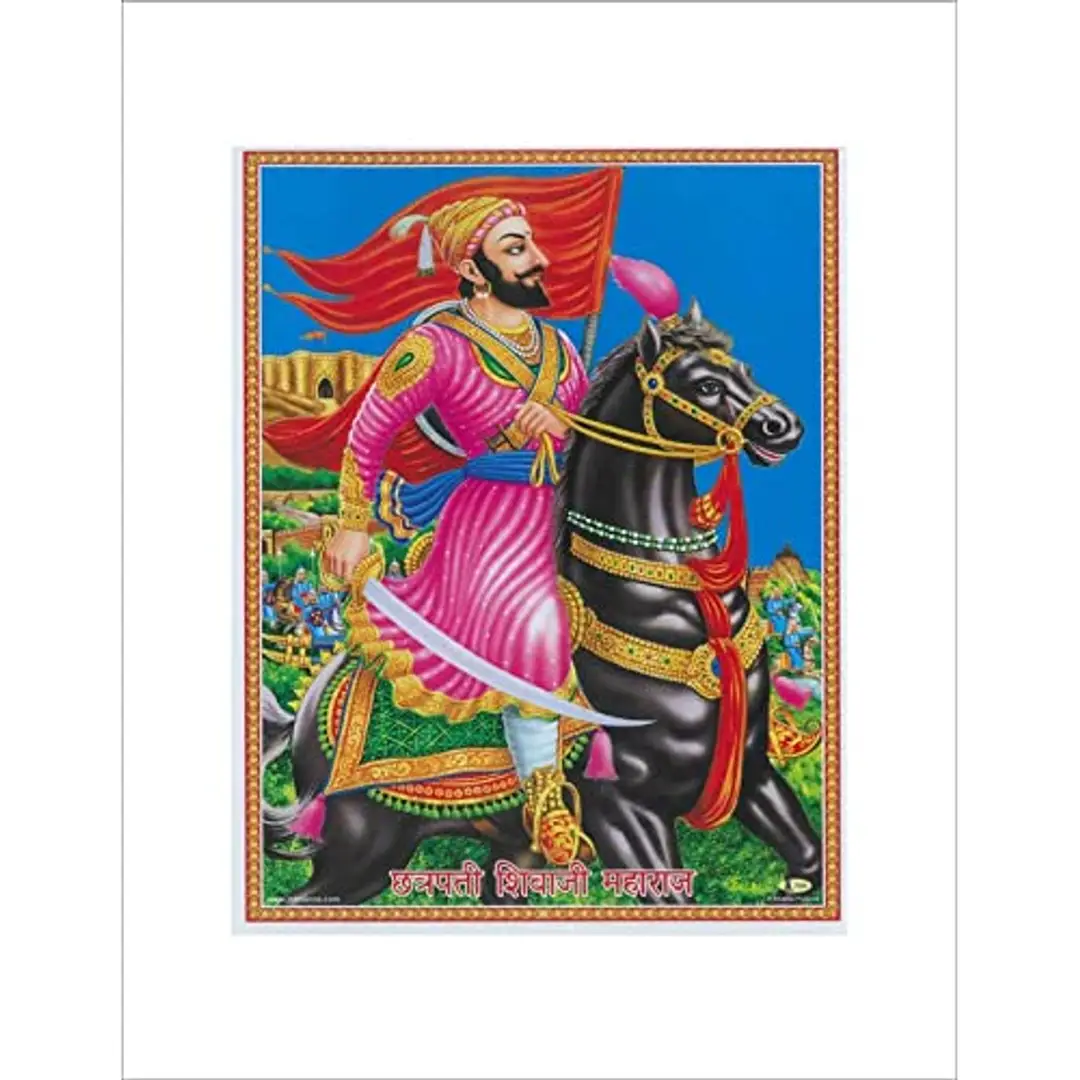 Buy Religious Wall Sticker Poster|Chatra pati Shivaji Maharaj Poster ...