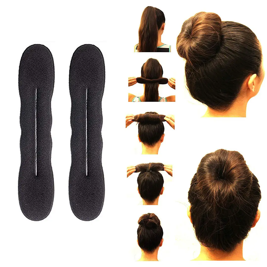 Premium Juda Maker Magic Beauty Hairstyle Foam Sponge Donuts Set Of 2 Premium Juda Maker Magic Beauty Hairstyle Foam Sponge Donuts Set Of 2