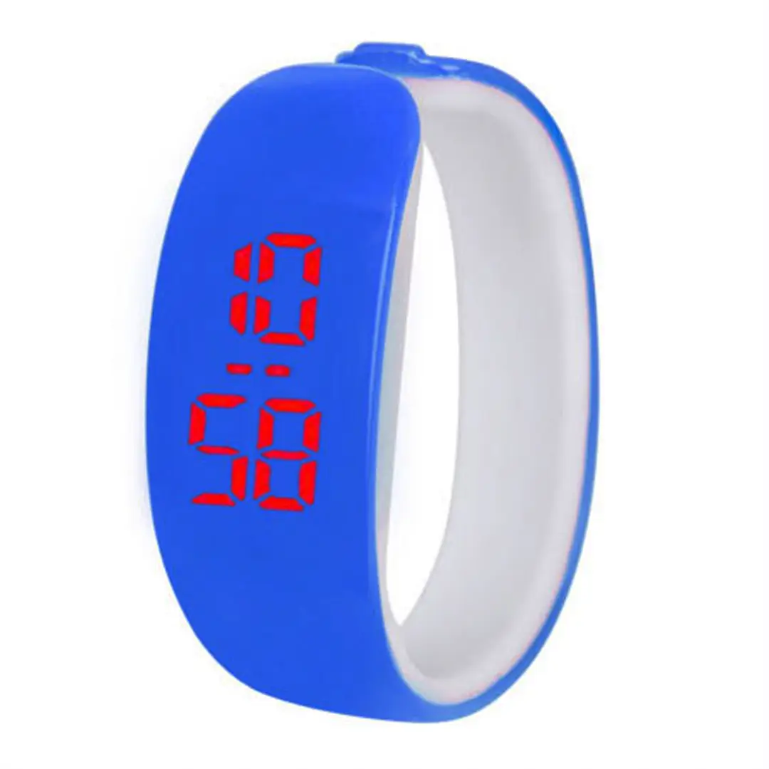 Bangle LED Digital Wrist Watch for Women