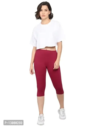 Buy COREFAB Cotton Capri for Women 3/4 Length Available in 5 Attractive  Colours. Sizes :- (26,28,30,32,34,36,38 and 40) in Inches Waist Sizes  Online In India At Discounted Prices