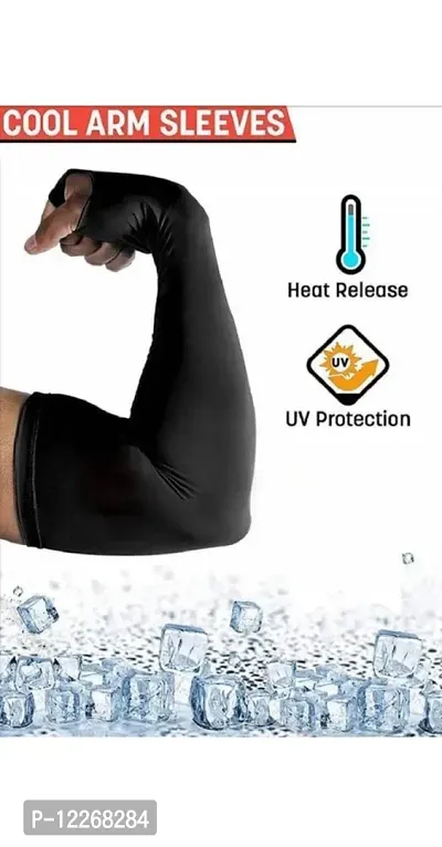 Arm Sleeves for sports, bikers, uv sunburn skin tannig protection