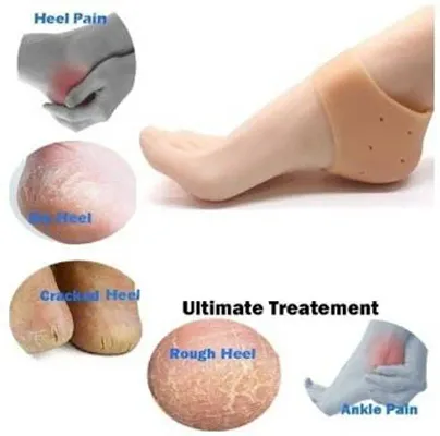 Heel anti Crack Sets Heel Support Heel Heel Support Brown