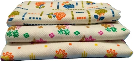 Comfy Cotton Multicoloured Bath Towels Set Of 3