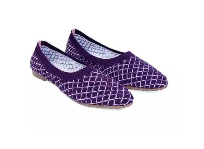 HARSHUL Collection Latest Fancy Purple Bellie for Womens and Girls Designed for All Seasons (HARSHUL-Brand-P17)