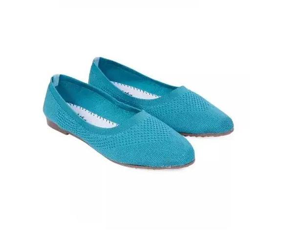HARSHUL Collection Latest Sky Blue Casual Bellies for Womens and Girls Designed for All Seasons (HARSHUL-Brand-P15)