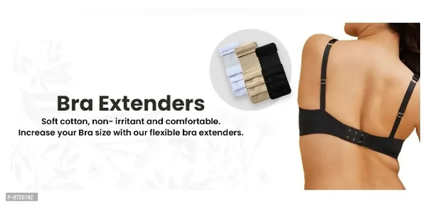 High Quality Elastic Bra Band Extenders With 3 Or 2 Page Hook For