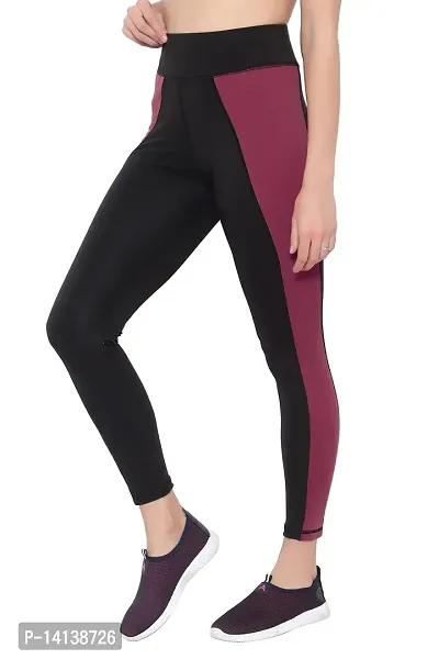 Wide Waist Ankle-Length Dance Leggings