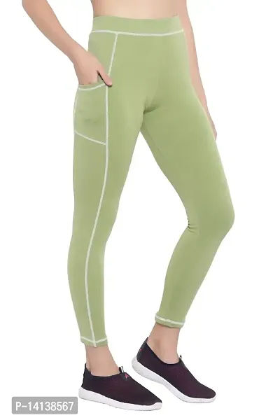 Buy MYO Stretchable Gym wear Sports Leggings Ankle Length Workout Tights   Sports Fitness Yoga, Dance, Jogging Pant, Track Pants for Girls Women Sizes  Online In India At Discounted Prices
