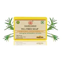 Maurya Khadi Tea Tree Soap With Anti Acne Pack Of 6-thumb1
