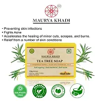 Maurya Khadi Tea Tree Soap With Anti Acne Pack Of 6-thumb3