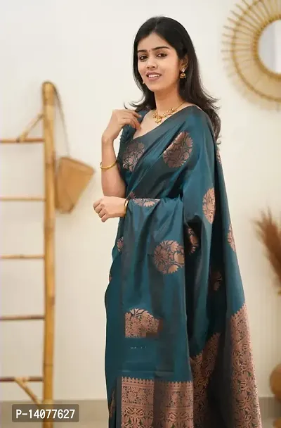 Buy BANARASI PATOLA Beige And Antique Zari Weaved Cotton Silk Saree With  Traditional Zari Mughal Buta And Border Pattern With Blouse Piece |  Shoppers Stop