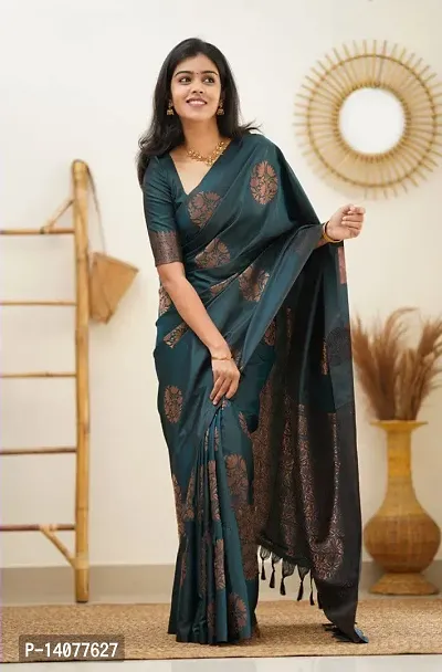 Pure Brocade Kanjivaram Silk Saree (adi79322)