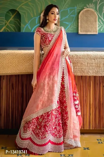 Heavy Bridal Red Lehenga Choli for Indian Bridal Wear | Bridal lehenga red, Red  lehenga choli, Indian bridal wear