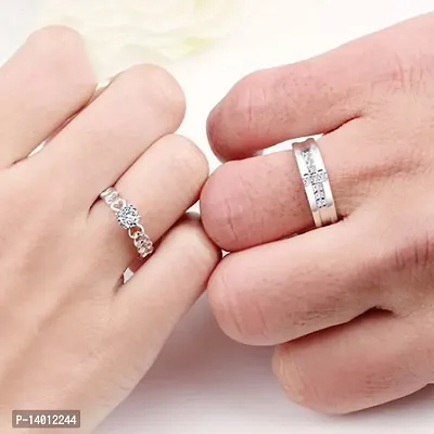Amazon.com: 2023 New Angel Matching Promise Rings for Couples Best Friend  Cute Love Jewelry Gift for Him Her Women Men Boyfriend Girlfriend Size  Adjustable Valentine Rings for Women (B, A) : Clothing,