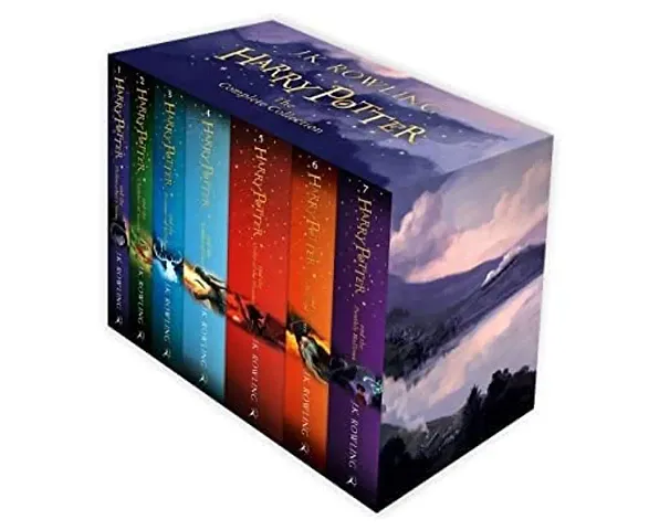 Harry Potter Books Set of 7 Box - No. 1-7 English (Harry Potter box Complete Set) Paperback ndash; 1 January 2023 by Harry Potter Books (Author)