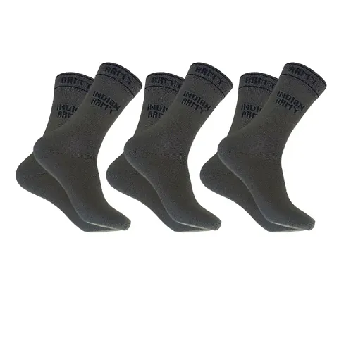 Combos Of Organic Cotton Indian Army Full Length Socks For Men