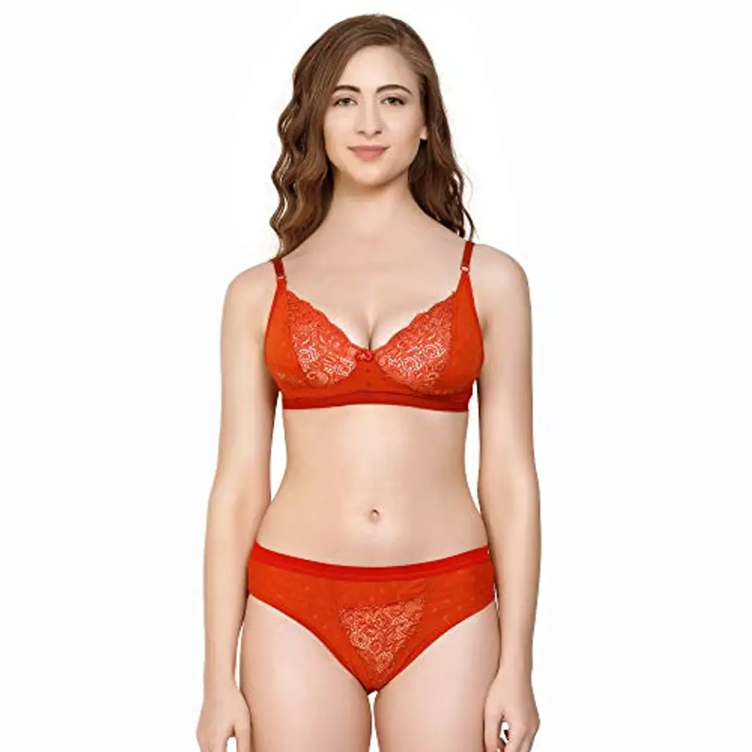 Buy Prynkx Women S Laced Non Padded Non Wired Full Coverage Lingerie
