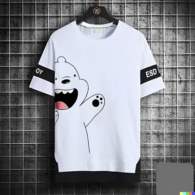 Comfortable Cotton Blend Tees For Men 