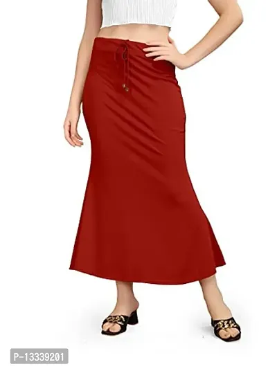 PURPLE SAREE SHAPEWEAR Women's Stretchable Skirt Petticoat Lehanga