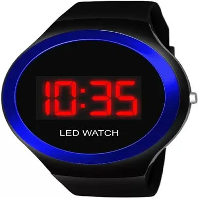 Round deals led watch