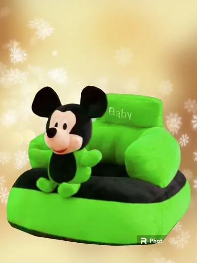 Trendy Soft Cushion Baby Sofa Seat With Heavy Back Support For Kids