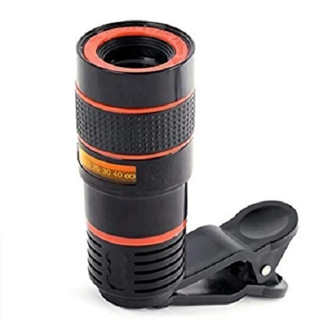 BUy Range Mobile Blur Background Telescope Lens Kit with 12X Zoom | DSLR  Auto Blur Background Effect for All Mobile Camera (12X Zoom)