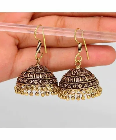 Fancy jhumka store earrings