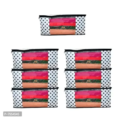 Set of 12 Hanging Saree Cover Clothes Garment Storage Box Bag Wardrobe  Organizer | eBay