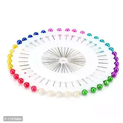 IMPRINT New Assorted Color Pearl Head Pins Pack Has 400 Pins-thumb3