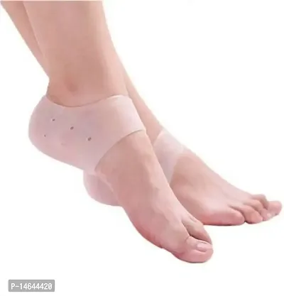 Silicone Gel Heel Pad Socks For Pain Relief For Men And Women