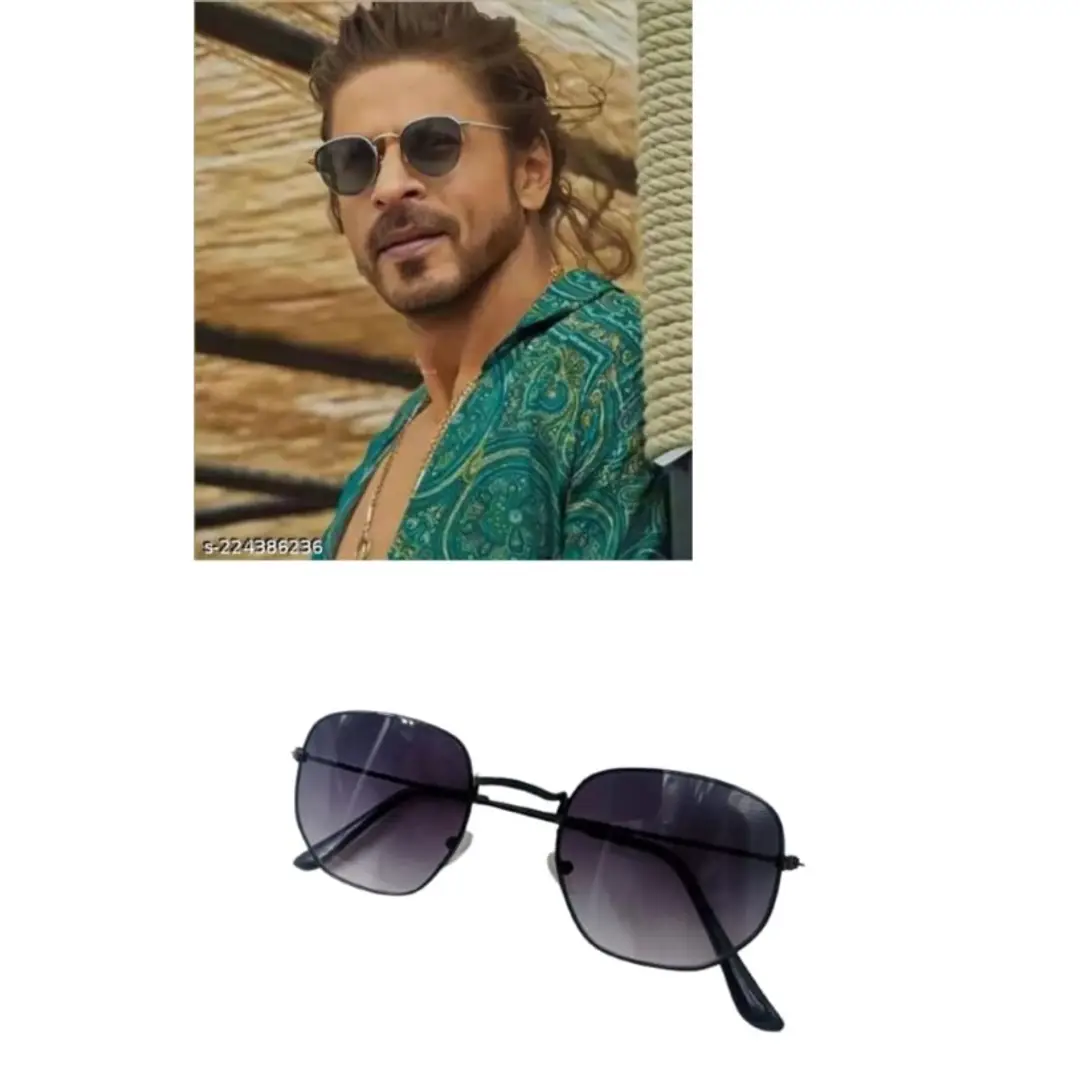 Buy PATHAN SHAH RUKH KHAN Inspired UV Protected Unisex Sunglasses |  Hexagonal Design SRK PATHAN Eyewear Online at desertcartIsrael