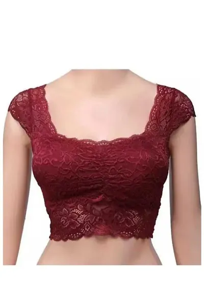 Buy Stylish Fancy Designer Net Solid Bras For Women Pack Of 3