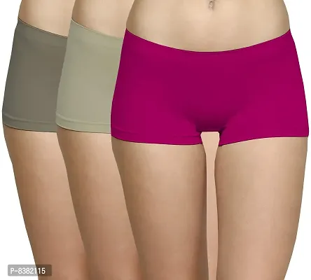 LALESTE Womens Boyshort Underwear Full Coverage Seamless