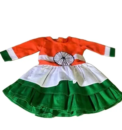 Independence Day Dress For Kid Girl 15 August Special Dress For Baby Girl