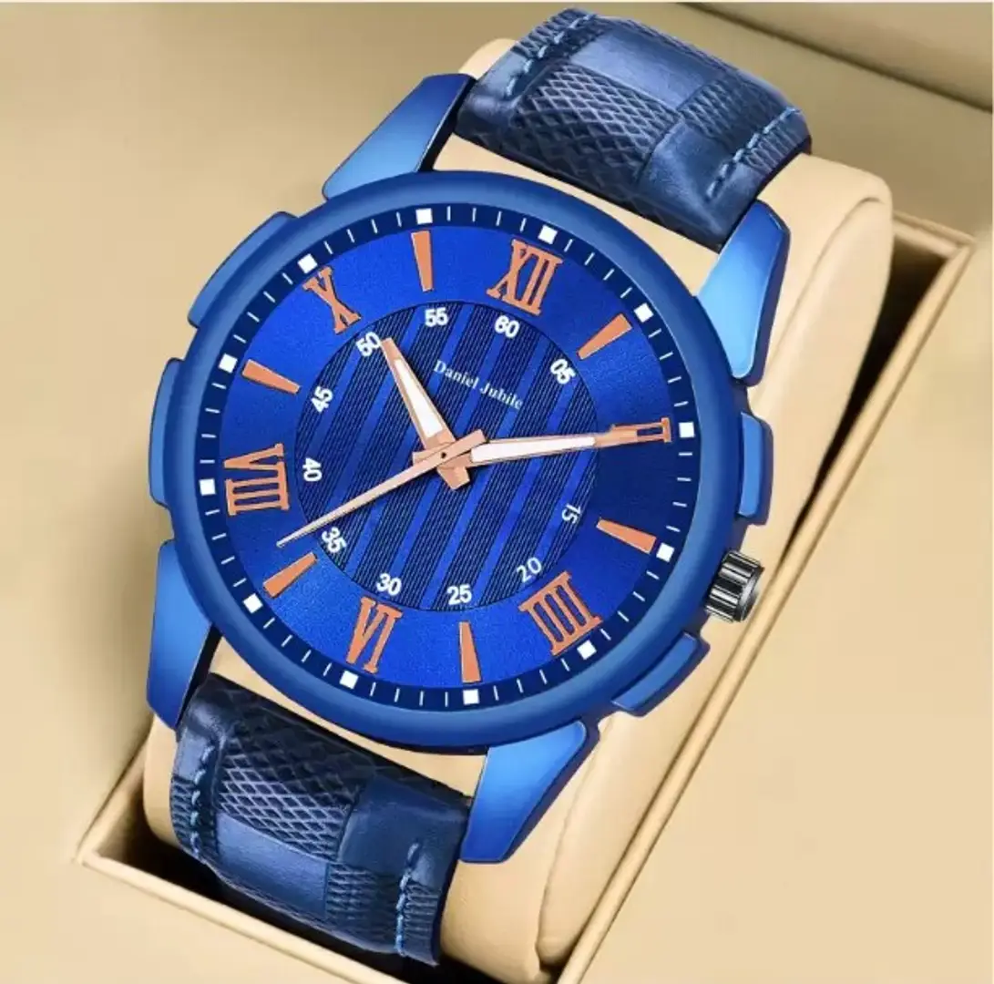 Boys and Mens Exclusive Men101 Blue Boys watch and Men watches Hand watch men Sports gents stylish Leather Belt gift Analog Watch