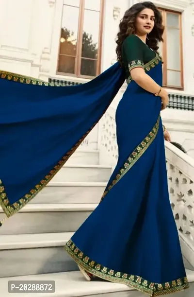 Buy F Fashion Soft Banarasi Silk Saree new fancy banarasi saree with Royal  blue Jacquard Saree With Blouse piece Online at Best Prices in India -  JioMart.