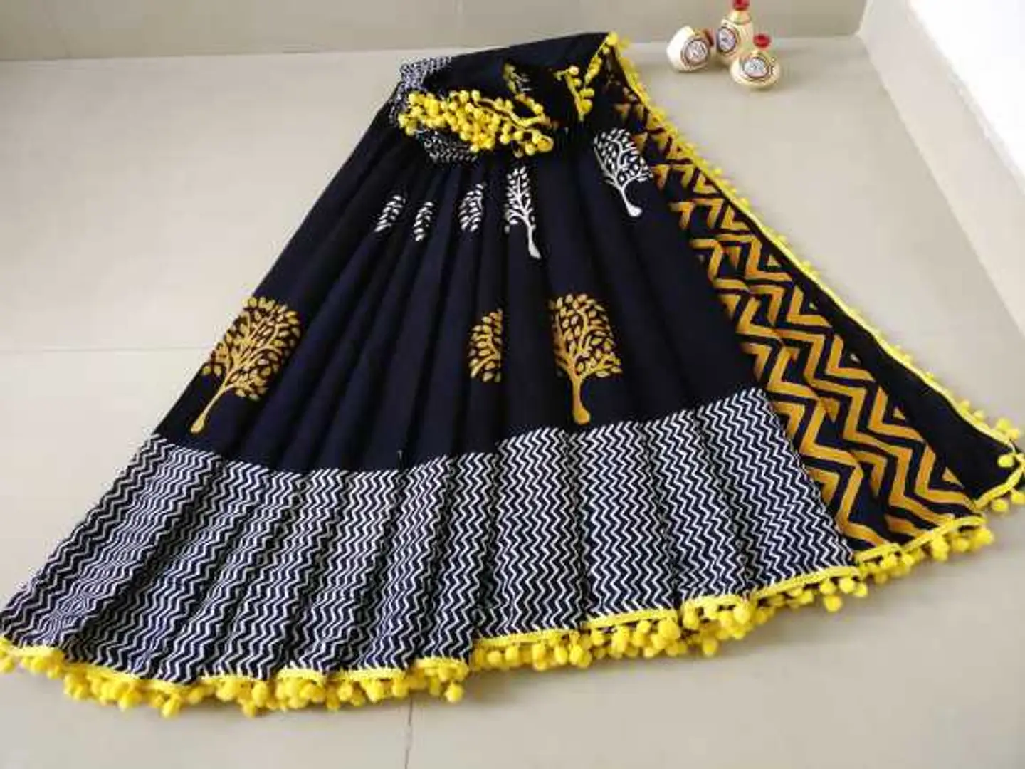 Buy Pompom Sarees Online at the Best Prices in India