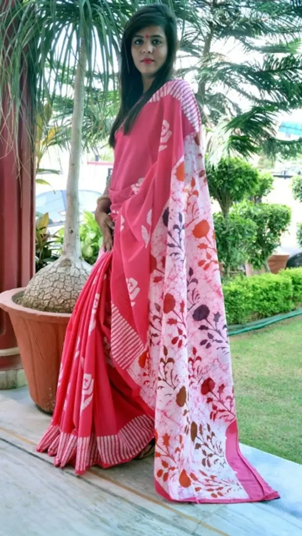 Batik Print Cotton Sarees - Blog