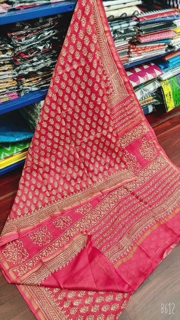 Chanderi Silk Sarees - Buy Chanderi Silk Saris Online in India Starting  @1390 Only l iTokri आई.टोकरी