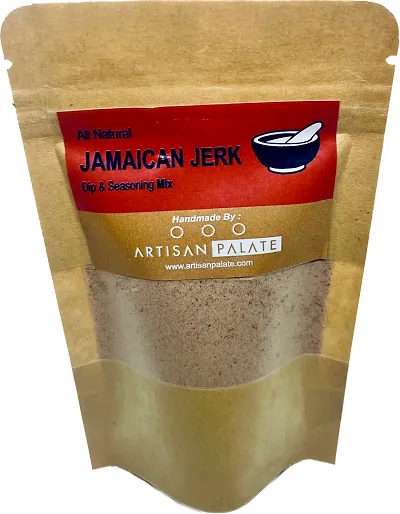 Artisan Palate Jamaican Jerk Seasoning Pack | All Natural | Marinades and Salad Dressings | 55 GMS (Pack of 1)
