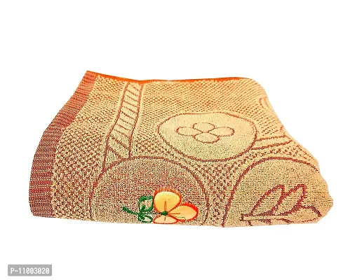 Space Fly Cotton with Embroidered Big Size 1 Bath Towel Extra Absorbent Dry Faster (Size : 28X58 inch)-thumb2