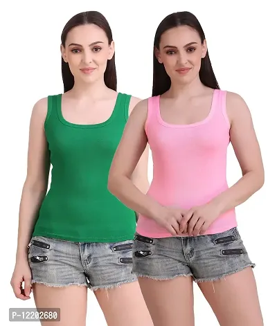 Buy Parasreg; Tank Top/Vest Camisole Sando Spaghetti Chemise Inner Wear  Camis for Girls and Women (Pack of 2) Online In India At Discounted Prices