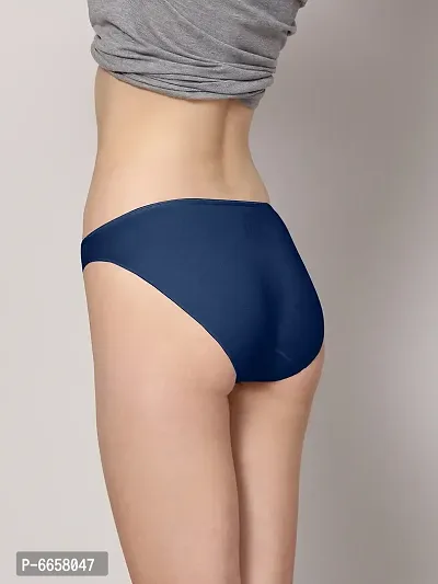 Buy AshleyandAlvis Navy Blue Micro Modal Anti Bacterial Skinny Soft  Bikini-No Itching Sweat Proof Double In-seam Gusset Panties For Women- Pack  Of 1 Online In India At Discounted Prices