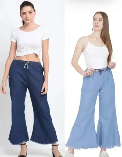 Buy Joggers Fit Women Denim Jeans Combo For Girls (Pack of 2) Online In  India At Discounted Prices