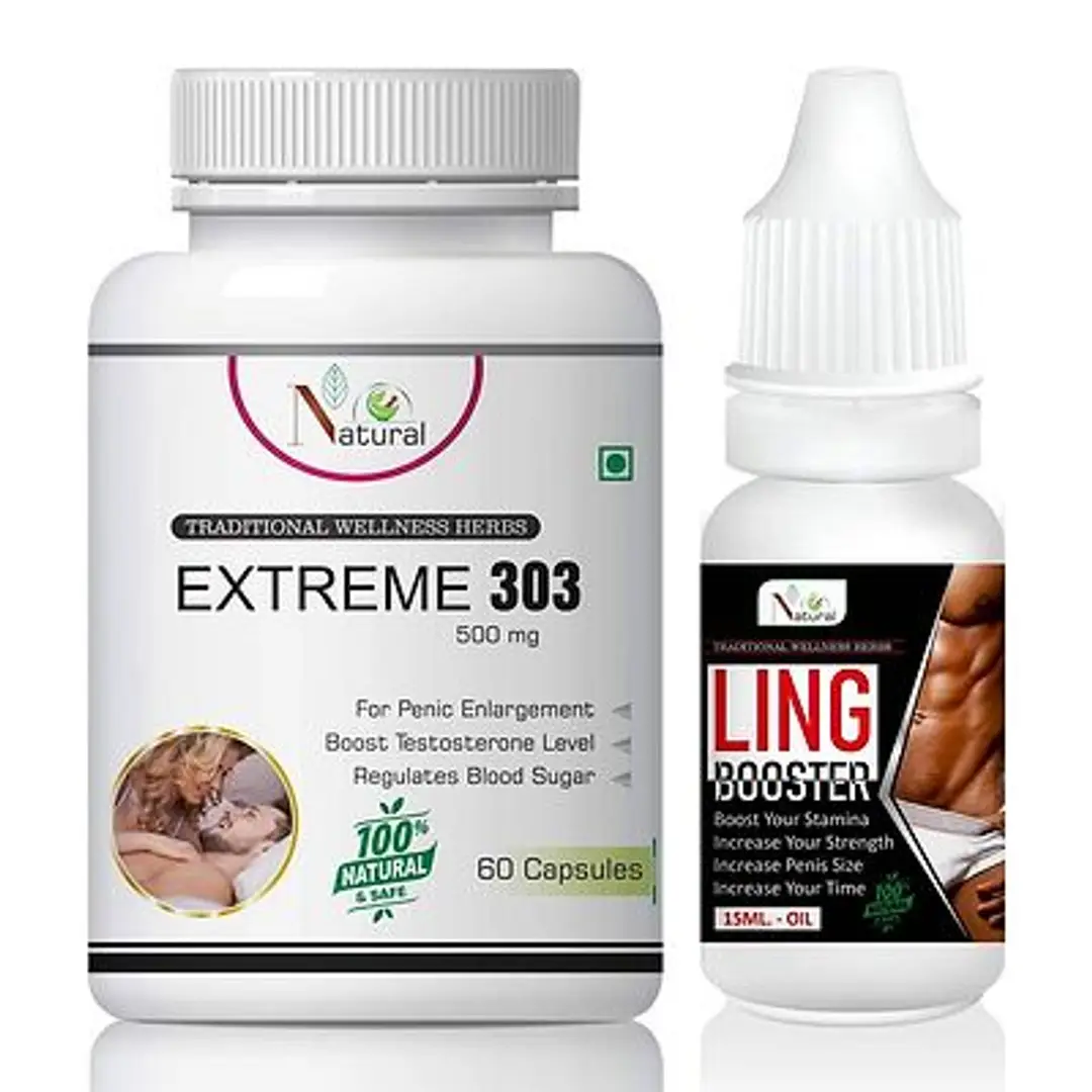 Sex Improvement Capsules Or Oil For Men 100% Ayurvedic