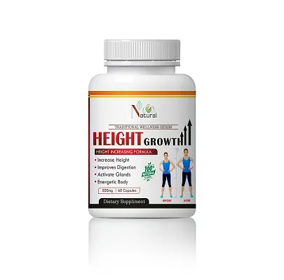 Natural Height Growth Herbal Capsules For Increases Height Bone Ma