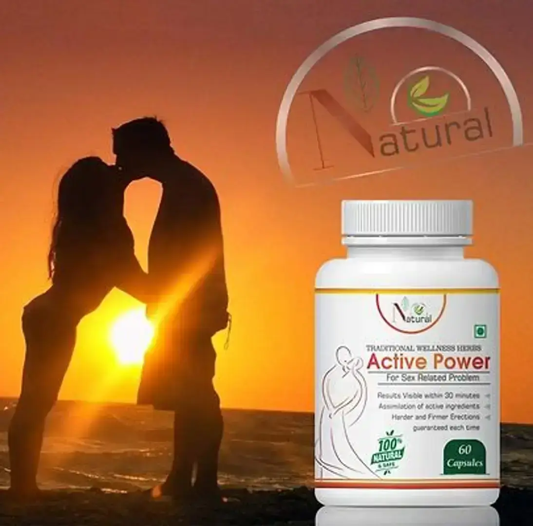Natural Active Power Herbal Capsules For Boost Your Confidence 100% Ayurvedic