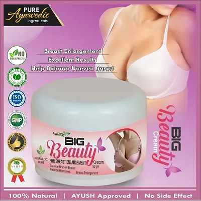 Buy Big Shape Herbal Cream For Helps In Correcting Underdeveloped Breasts  100% Ayurvedic & Safe