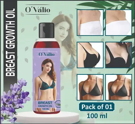 OVALIO BREAST TONER MASSAGE OIL 100% NATURAL HELPS IN GROWTH