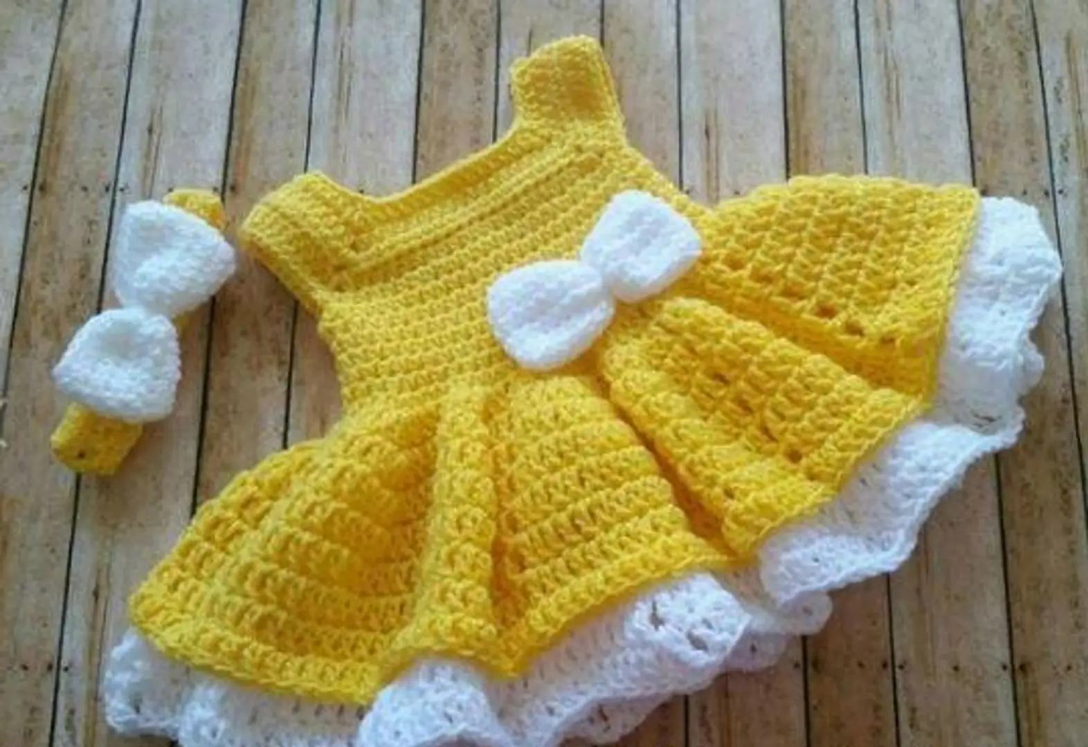 Girls Crochet Frocks